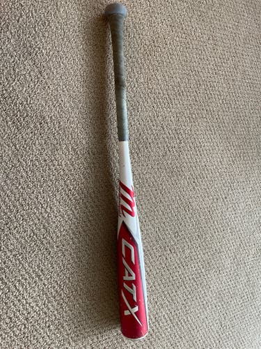 Used 2023 Marucci CAT X USSSA Certified Bat (-10) Alloy 20 oz 30"