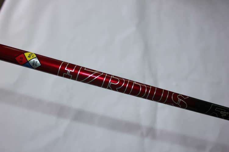 NEW PROJECT X HZRDUS SMOKE RED RDX 6.0 80G HYBRID SHAFT - STIFF - UNCUT