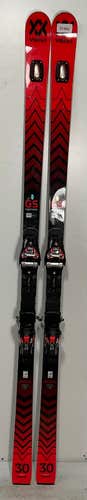 Used Volkl 188cm Racing Racetiger GS Skis With Marker Race 16 Bindings (SY1802)