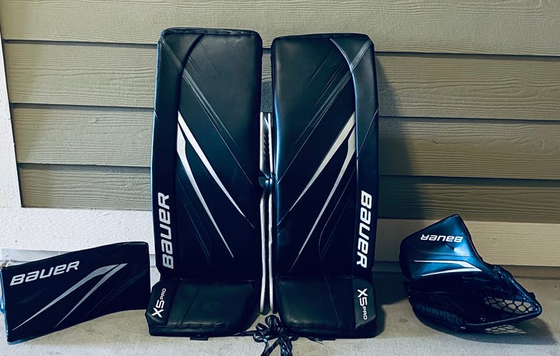 Used 35" Bauer Vapor X5 Pro Regular Goalie Full Set