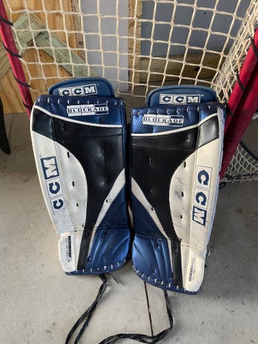 Used 26" CCM Blockade Goalie Leg Pads