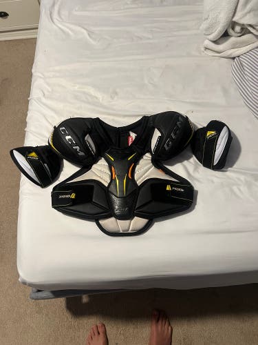 Used Small CCM Super Tacks AS1 Shoulder Pads