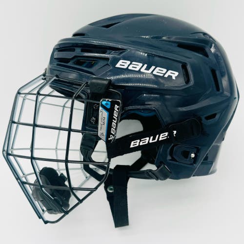 Bauer Reakt 150 Hockey Helmet-Small W/ Profile III Medium Cage