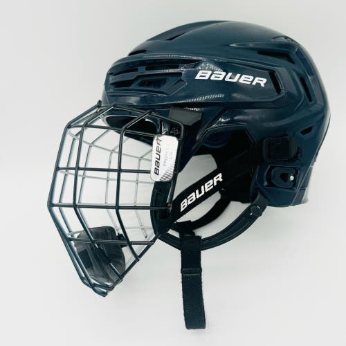 Bauer Reakt 150 Hockey Helmet-Medium W/ Profile II Large Cage