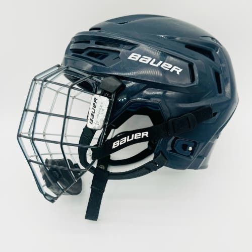 Bauer Reakt 150 Hockey Helmet-Large W/ Profile II Large Cage