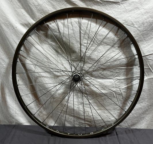 Vintage Specialized Saturae HX22 32-Spoke Aluminum 26" Front Wheel Deore XT Hub