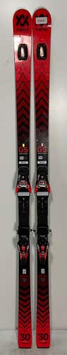 Used Volkl 188cm Racing Racetiger GS Skis With Marker Race 18 Bindings (SY1804)