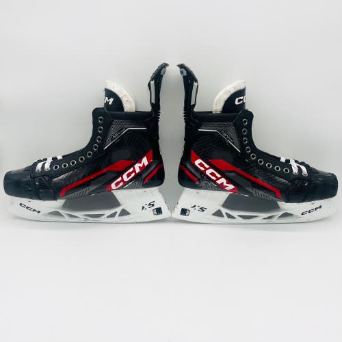 Custom Red CCM Supertacks AS-V Pro Hockey Skates-11 1/2 D/A-304