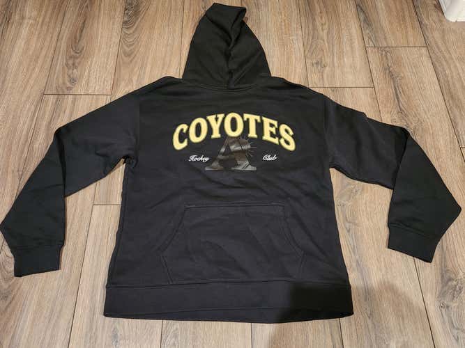 Arizona Coyotes Black A Sun Sweatshirt Size Large