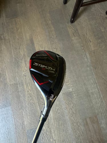 New Men's TaylorMade Right Handed Stiff Flex 3H Stealth 2 Plus Hybrid