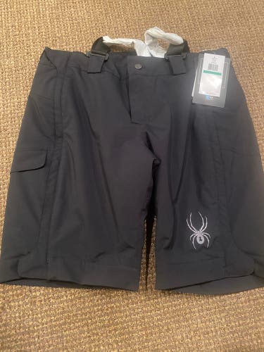 New Spyder training shorts