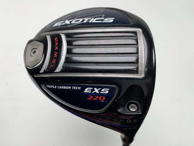 Tour Edge Exotics EXS 220 Driver 9.5* Ventus silver 5-R 4T Core Regular RH