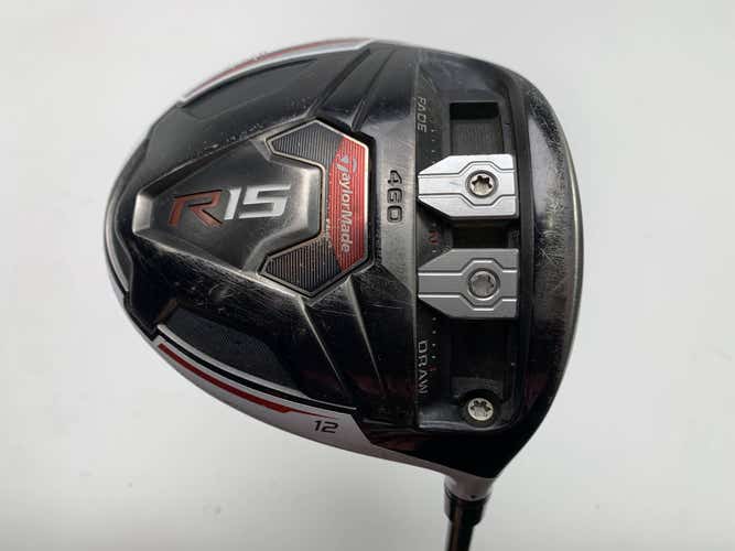 TaylorMade R15 Driver 12* Fujikura Speeder 57 Evolution Regular Graphite Mens RH