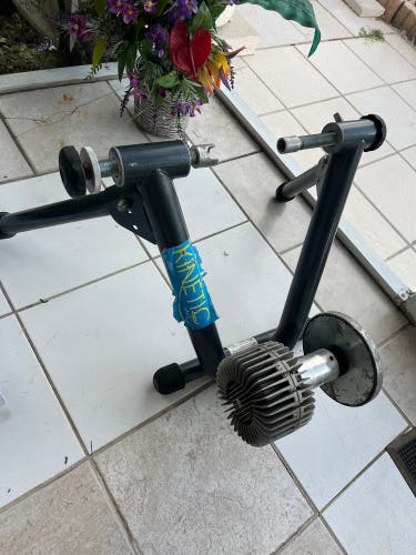 kinetic bike trainer used