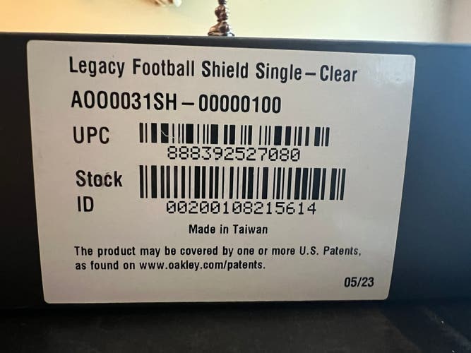 Oakley Legacy Football Shield