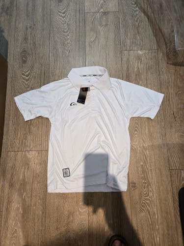 Brand new Youth Medium White GOLF shirts