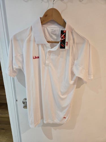 Brand new Adult small, 3AXL White GOLF SHIRT