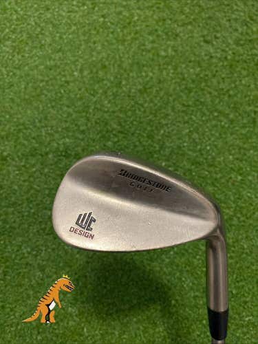 Used RH Bridgestone Golf WC Design 52* Gap Wedge Steelfiber i110 Graphite Stiff