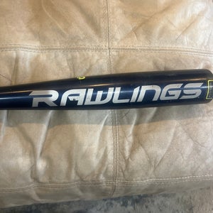 Used 2016 Rawlings Velo BBCOR Certified Bat (-3) Alloy 29 oz 32"