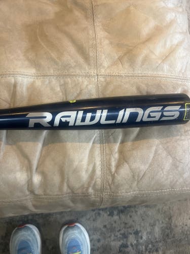 Used 2016 Rawlings Velo BBCOR Certified Bat (-3) Alloy 29 oz 32"