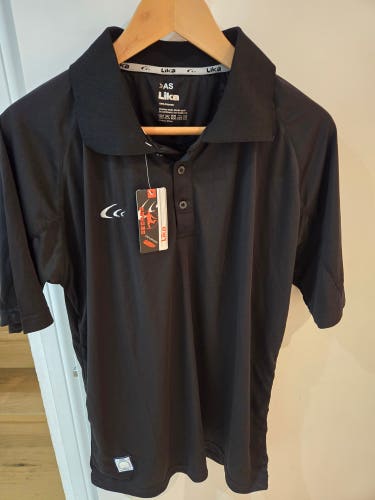 Brand new Men's Adult Small Black GOLF SHIRT