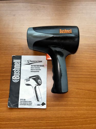 Bushnell Velocity Speed Radar Gun - Black/Grey Used