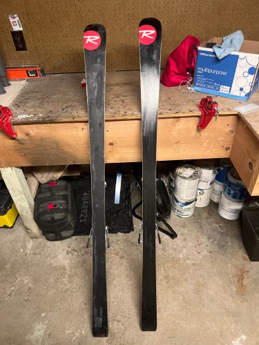 Used Racing With Bindings Max Din 10 Hero FIS GS Pro Skis