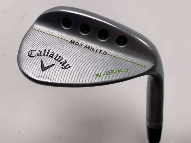 Callaway MD3 Milled Chrome C-Grind Lob Wedge LW 58* 11 Bounce Fujikura 85ST RH