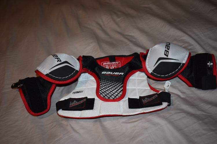 Bauer Vapor Lil Rookie Hockey Shoulder Pads, Youth Small