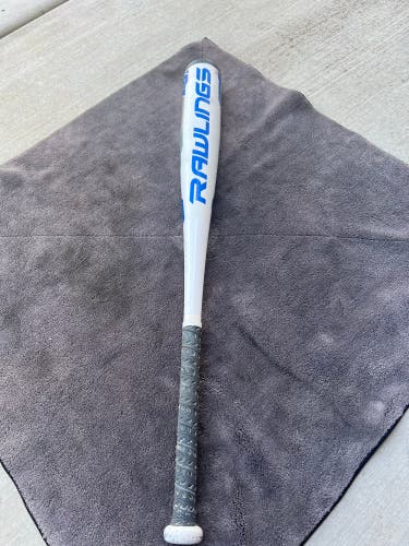 Used Kid Pitch (9YO-13YO) USSSA Certified Rawlings Hybrid Velo Bat (-10) 19 oz 29"