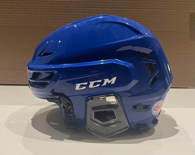 Brand New CCM Tacks 310 Size Small Royal Blue Hockey Helmet (Check Description)