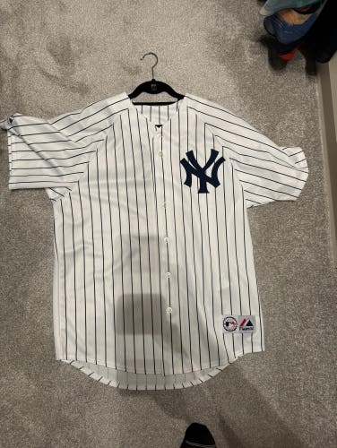 White New Men's Majestic Jersey