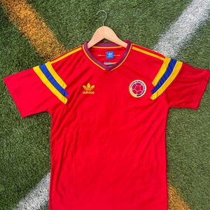 Colombia 1990 Away - Valderrama - Retro Soccer Jersey
