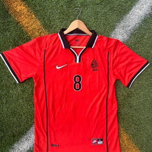 Netherlands 1998 Home - Bergkamp - Retro Soccer Jersey