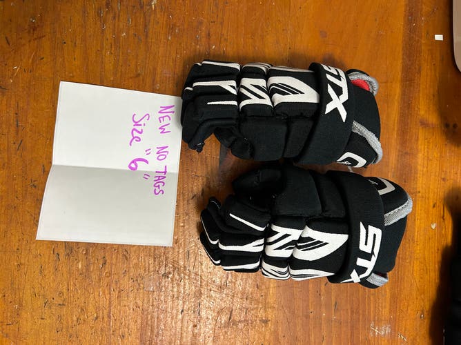 Stx lacrosse gloves size 6 (xs) new