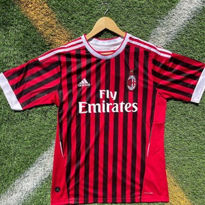 Ac Milan 2012 Home - Ibrahimovic - Retro Soccer Jersey