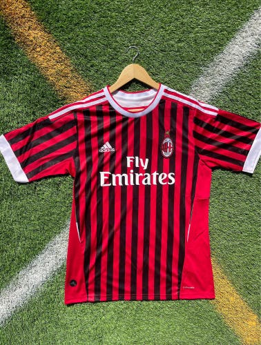 Ac Milan 2012 Home - Ibrahimovic - Retro Soccer Jersey