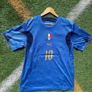 Italy 2006 Home - Totti - Retro Soccer Jersey