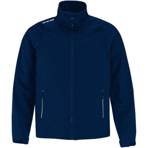 NEW CCM Premium Lightweight Jacket, Navy, Sr. XXL