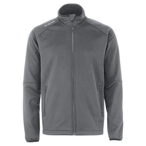 NEW CCM Softshell Jacket, Gray, Sr. XXL