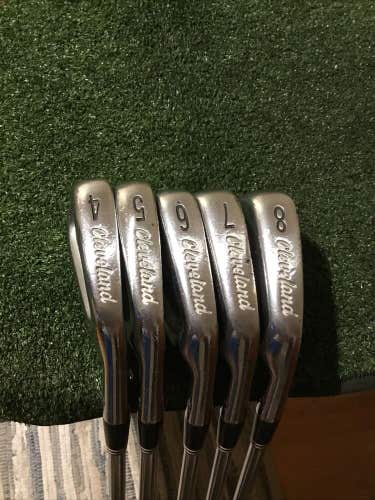 Cleveland Tour Action Form Forged TA3 Irons Set (4-8 Irons) Steel Shafts