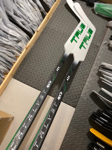 2 Pack New True Catalyst 9X3 Goalie Stick Frankel 24”