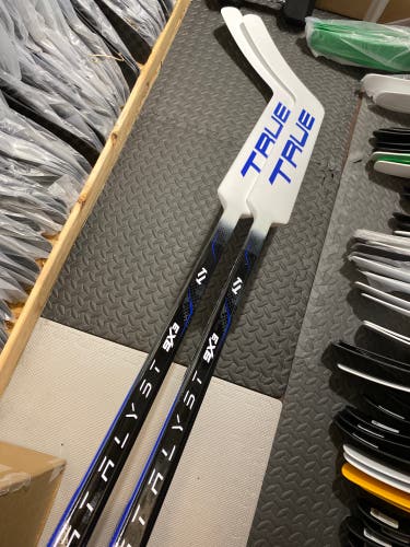 2 Pack New True Catalyst 9X3 Goalie Stick Tomkins 25”