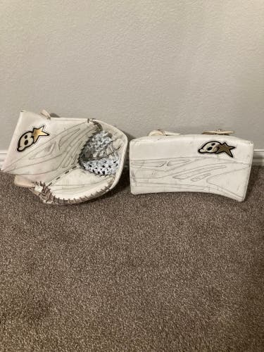 Brian’s GNETIK 8.0 Goalie Glove and Blocker Set