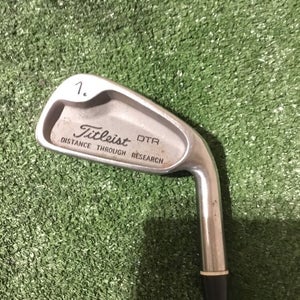Titleist DTR Distance Through Research 1 Iron Regular R300U Steel Shaft