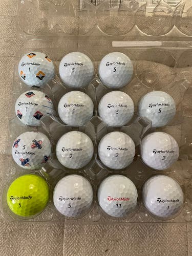 15 TaylorMade TP5 Golf Balls - ALL ARE 5A MINT CONDITION