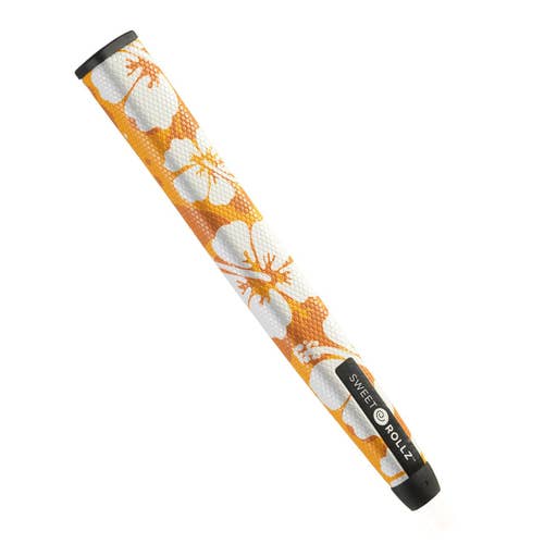 NEW Sweet Rollz Shaka Orange Midsize Golf Putter Grip