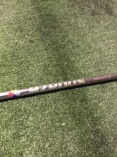 Project X HZRDUS Green T800 Regular 55g Graphite Driver Shaft (44.5”) No Adapter