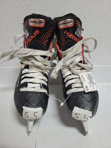 Used True Hzrdus 7x Senior 5.5 Ice Hockey Skates