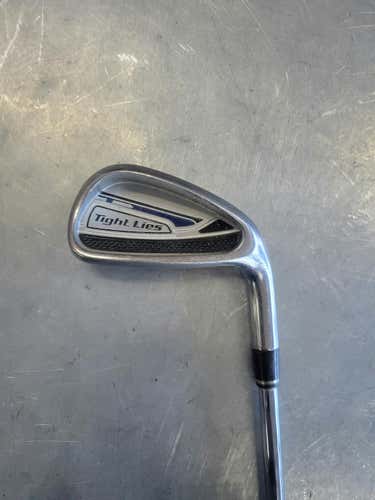 Used Ti Tight Lies 6 Iron Regular Flex Steel Shaft Individual Irons